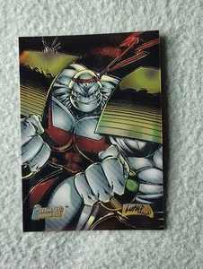 1995 Topps Image Universe Rob Liefeld Bio #45, Badrock art front, creator cards! - Picture 1 of 3