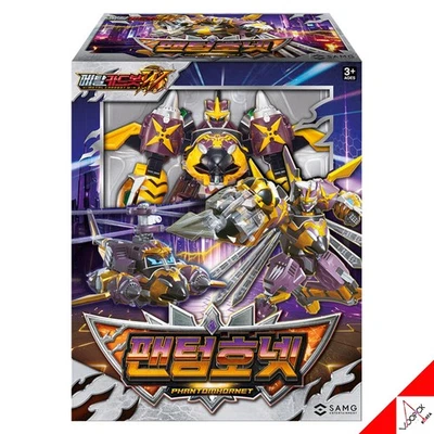 Metal Cardbot W Season3 PANTHOM HORNET Transformer Robot Helicopter Toy 2025 - Image 1 of 4