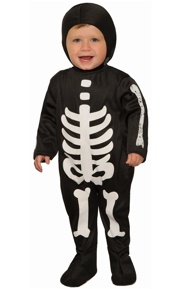 Brand New Baby Bones Skeleton Halloween Infant Costume - Image 1 of 1