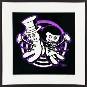 Voodoo Love POSTER KUNSTDRUCK Siebdruck signiert Artist Proof A/P Rob Kruse selten! - Bild 1 von 3