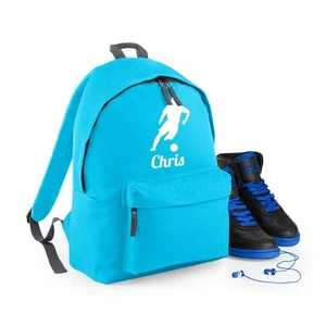 Personalised Footballer Backpack for Boys & Girls, Stylish Rucksack Gear Storage - Picture 1 of 102