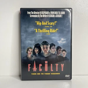 The Faculty DVD 1999 Elijah Wood Josh Hartnett Usher w/Insert - Picture 1 of 7