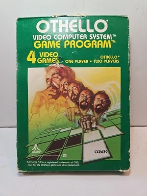 Othello (Atari 2600, 1980) CX2639 - CIB Manual All Inserts Including Mailer!! - Image 1 of 4
