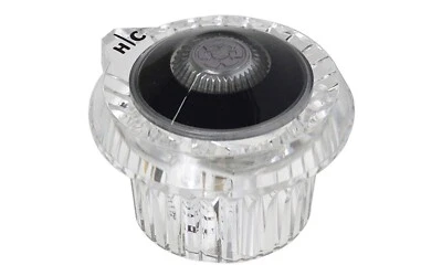 THRIFCO PLUMBING Thrifco 4401563 Moen Multi-Fit Lavatory Faucet Handle (Clear Acrylic) - 89060