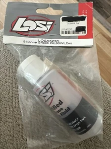 Team Losi Racing Silicone Shock Oil 80 Wt 2 Oz TLR74016 Electric Car/Truck - Picture 1 of 1