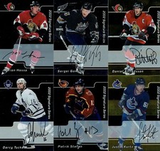 2002-03 ITG Be A Player Signature Series   ***YOU PICK***