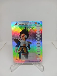 DBZ CCG - Score - Saiyan Saga - Vegeta LV1 Hi-tech - #184 - Limited Foil - Picture 1 of 6