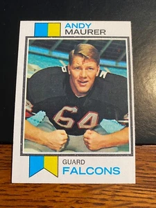 1973 TOPPS FOOTBALL #36 ANDY MAURER!! SPEDIZIONE 1€!! "A" - Foto 1 di 2