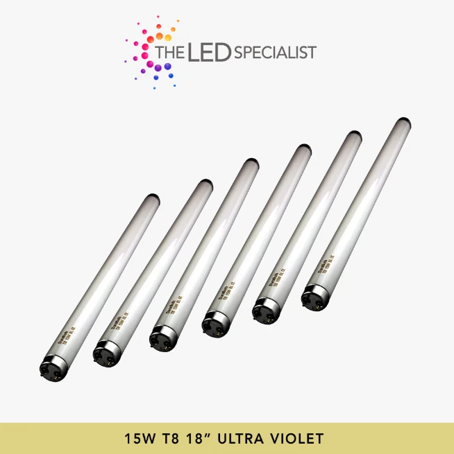 6x 15W T8 18" Ultra Violet Tube Lights UV Electric Insect Fly Killer Bug Zapper - Image 1 of 1