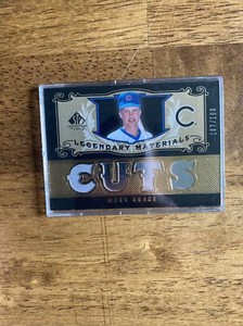 2007 SP Legendary Cuts Legendary Materials  #LM-MG  Mark Grace  167/199