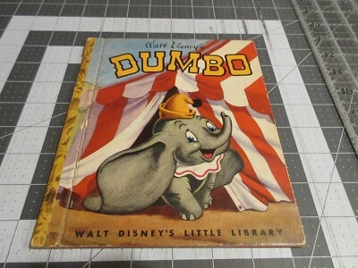 Walt Disney's Dumbo Little Golden #D3 "H" 25c Foto 1 de 4