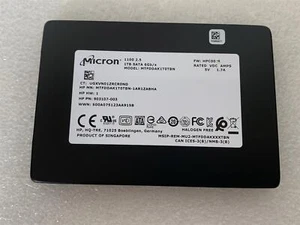 HP L25109-001 903107-003 Micras MTFDDAK1T0TBN 1TB SATA 2.5 Estado Sólido Disco - Picture 1 of 3