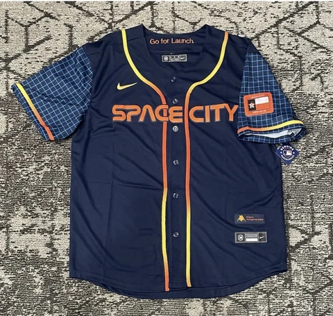 Yordan Alvarez  Houston Astros “Space City” jersey , NWT, Mens XXL Cover
