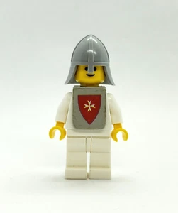 Lego Classic Yellow Castle Knight Minifigure Cross Sticker Vest Cavalry 375 6075 - Picture 1 of 2