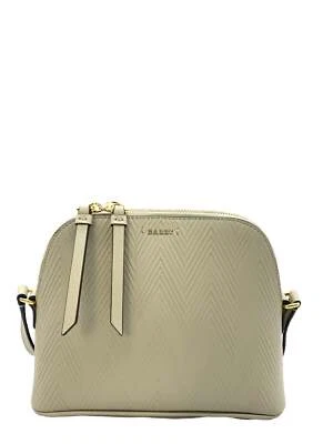 Bally Salmah Ladies 6232522 Beige Leather Mini Bag MSRP $650 - Image 1 of 4