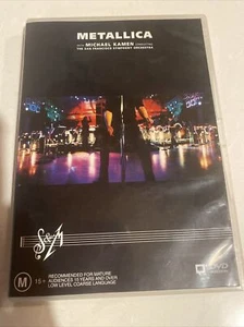 METALLICA - MICHALE KAMEN & SAN FRANCISCO SYMPHONY ORCHESTRA - DVD X2 - LIKE NEW - Bild 1 von 2