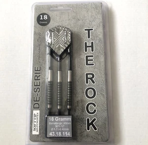 3 Dartpfeile Profi Softdarts je 18 Gramm The Rock A 90 % Tungsten Darts Neu - Bild 1 von 1
