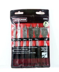 Craftsman 9-20864 6 STCK. POWER HOLZBOHRER BIT-SET Brandneu - Bild 1 von 1