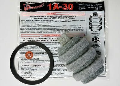 1A-30 10 Micron Fuel Oil Filter Wool Felt for 1A-25A 77 XF-25 8055 F-300 A-77 - Image 1 of 4