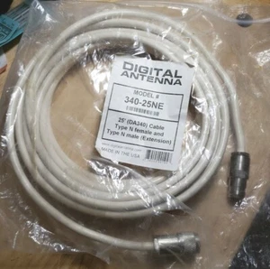 Digital Antenna 340-25NE 25' Extension Cable - Bild 1 von 4