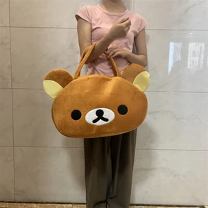 Rilakkuma Bear Anime Shoulder bag Travel Bags Large Luggage Handbag Gift
