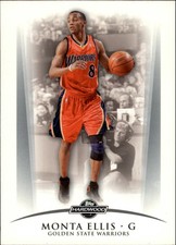2008-09 Topps Hardwood Golden State Warriors Basketball Card #4 Monta Ellis