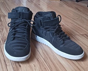 Nike Air Jordan 1 High Padded Pack Men Size 9 Black 342132 004 - Picture 1 of 10
