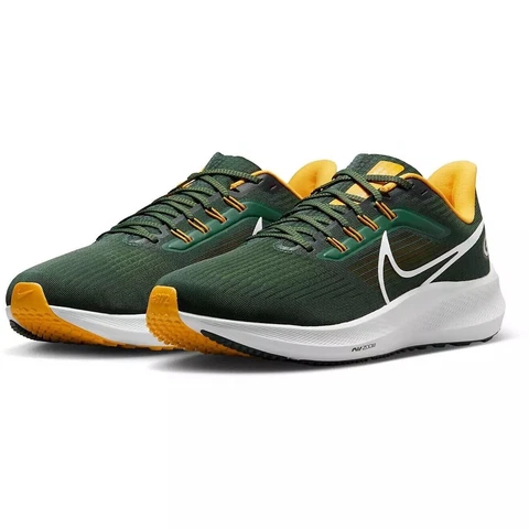 new men's 8/womens 9.5 Nike Air Zoom Pegasus 39 green bay packers DR2044-300 NFL Cover