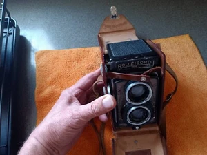 Vintage Rolleicord Drp Dbgm Lens Camera. Germany. Untested As-Is. Parts/Restore - Picture 1 of 14