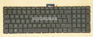 New UK Keyboard For HP Pavilion gaming 15-AK000 15-ak000na Green Backlit - Afbeelding 1 van 2