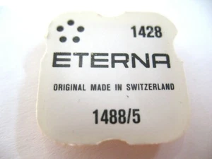 ETERNA 1428,1429,1438,1439,1478,1480K,1481K,1489K PAWL WHEEL JEWELED PART 1488/5 - Picture 1 of 2