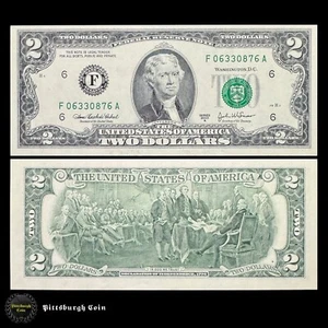 2003-A $2 Two Dollar Bill Atlanta Georgia FR 1938-F Uncirculated Example F6 - Picture 1 of 2