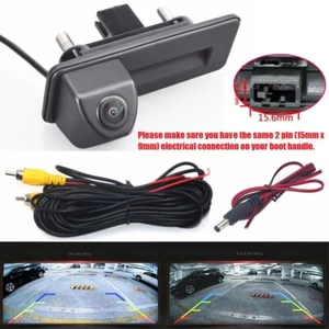 Reverse Camera For Audi A1/Skoda Fabia Octavia Superb Mk2 Boot Handle Trunk Rear - Foto 1 di 23