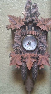Cuckoo Clock. Choose From Several Designs. Antique Styling. Battery Operated. - Picture 1 of 2