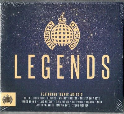 Legends NEW SEALED 3XCD Greatest Hits Of The 1960's 70's 80's 90's + 2000's - Image 1 of 2