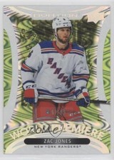 2021-22 Upper Deck Ovation World Premiere Lime 61/99 Zac Jones #WP-13 Rookie RC