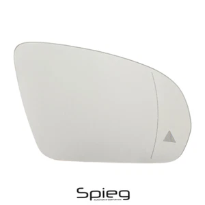 Side Mirror Glass for MERCEDES BENZ W205/W213/W222 w/ BSM Heated Passenger Side - Picture 1 of 7