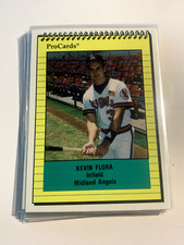 KEVIN FLORA 1991 ProCards Midland Angels PWE SHIP