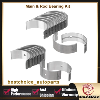 Rodamientos principales y de varilla para motores Honda B18A / B18B / B16A para Acura Integra 1,8 L Foto 1 de 4