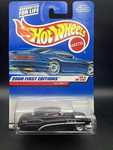 Hot Wheels 2000 First Editions So Fine Bo.18/36 2000 Collector No.078 Black - Picture 1 of 3