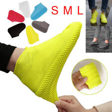 Unisex Silicone Non-slip Waterproof Boot Cover Shoe Cover Outdoor Reusable