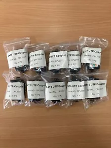 Cat6 inline coupler x 10 IDC Punch-Down CAT6 Data Cable - Picture 1 of 6