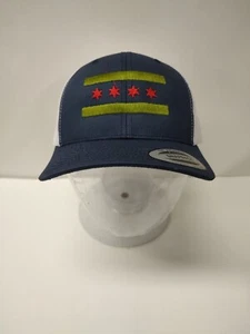 The Classics Chicago Flag Snapback Trucker Hat - Picture 1 of 6