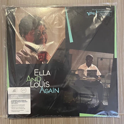 Ella & Louis - Ella & Louis Again (Acoustic Sound Series) (2022) 2LP New - Image 1 of 3