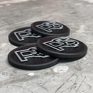 Emblema insignia tapa central rueda Ford Mk1/2 Escort RS (4 x 34 mm) RS2000 RS1600 - Imagen 1 de 6