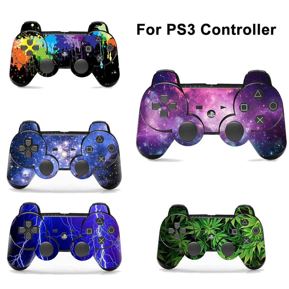 Full Protective Vinyl Skin Decal Sticker Cover For Playstation 3 PS3  Controller - Image 1 of 1