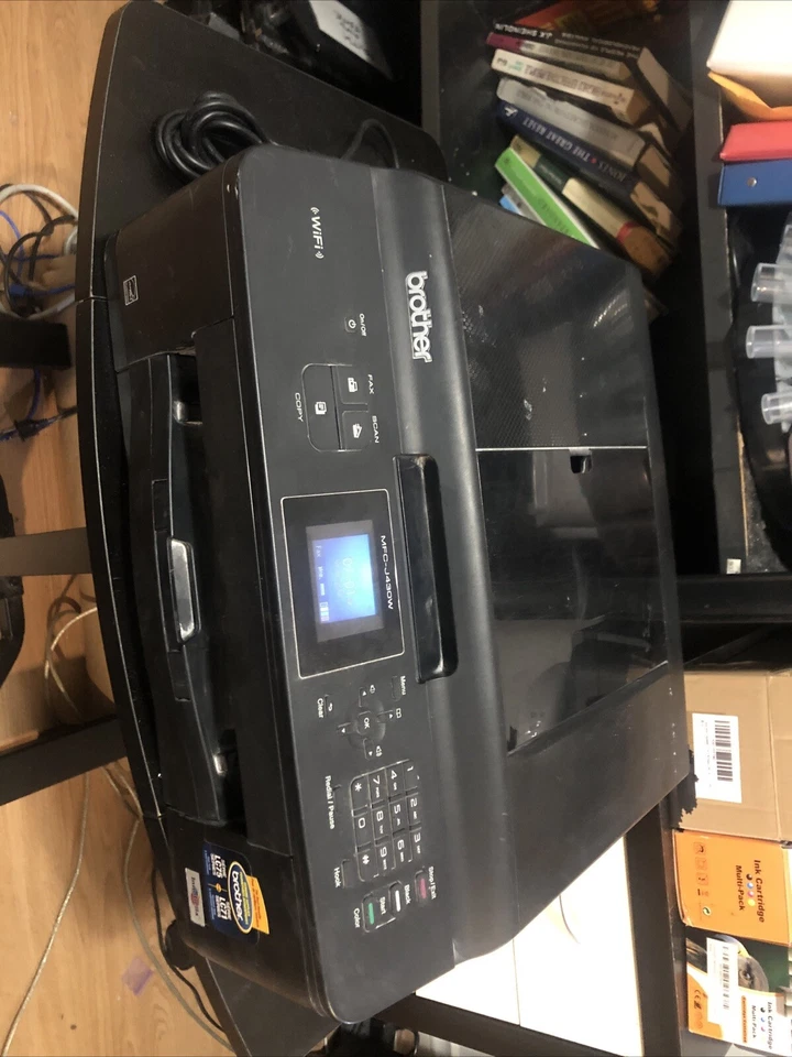 Brother MFC-J430W All-In-One Printer Color Inkjet Wi Fi Wireless Please Read - Image 1 of 4