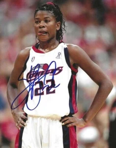 Signed 8x10 SHERYL SWOOPES Houston Comets Autographed Photo COA - Picture 1 of 1