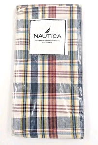 Nautica Cambridge Harbor Karo 100 % Baumwolle 20"x20" 2 Stück Servietten Set RN#32293 - Bild 1 von 5