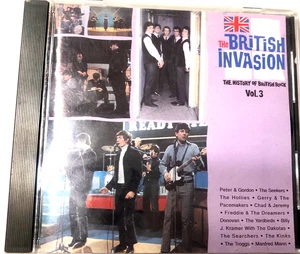 The British Invasion History of British Rock Vol 3 CD Rhino The Action Troggs - Picture 1 of 5